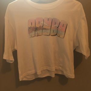 Cropped tee shirt♡︎